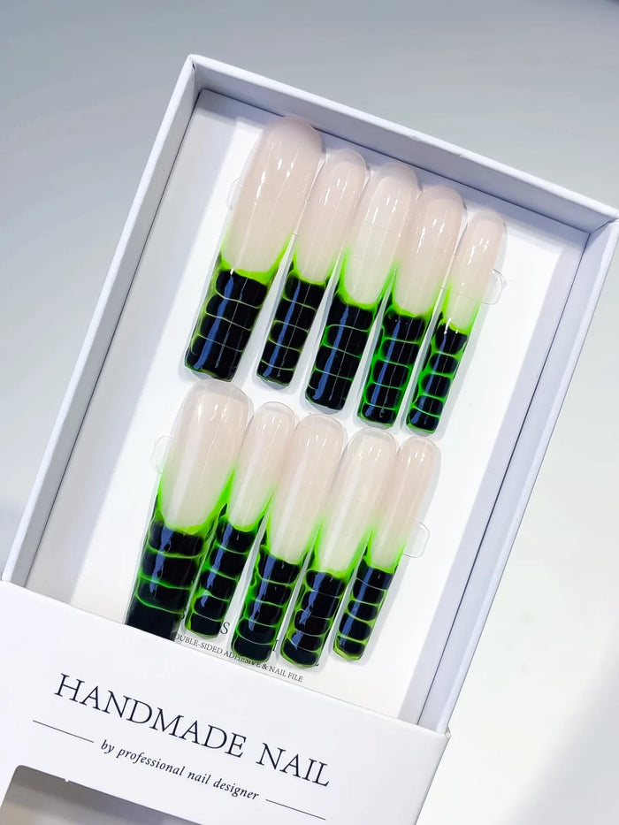 Series K - Luxury Heavy Bling & Extra Long Statement Press-on Nails