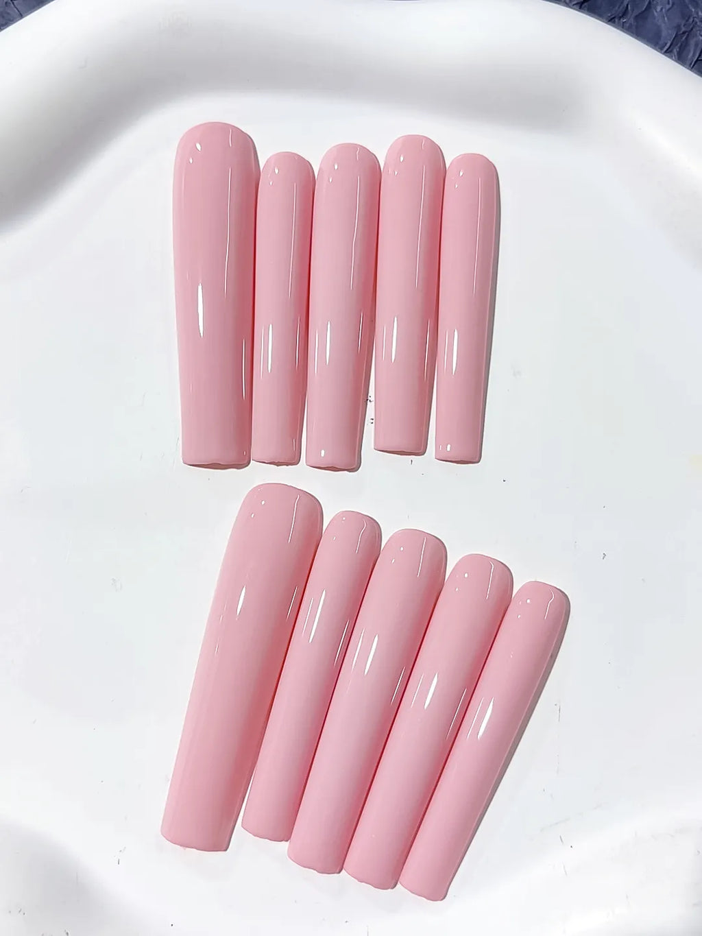 K021 - Long Pink Square Solid color