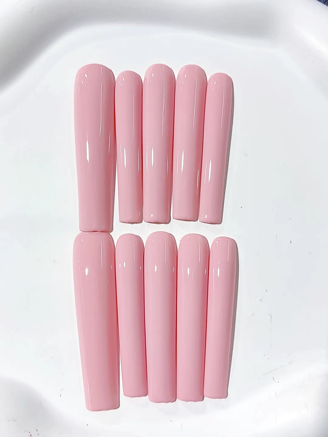 K021 - Long Pink Square Solid color